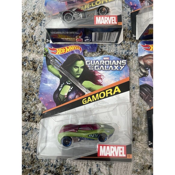 Hot Wheels 2014 Character Cars Marvel Guardians of the Galaxy lot of 4 - Picture 4 of 6